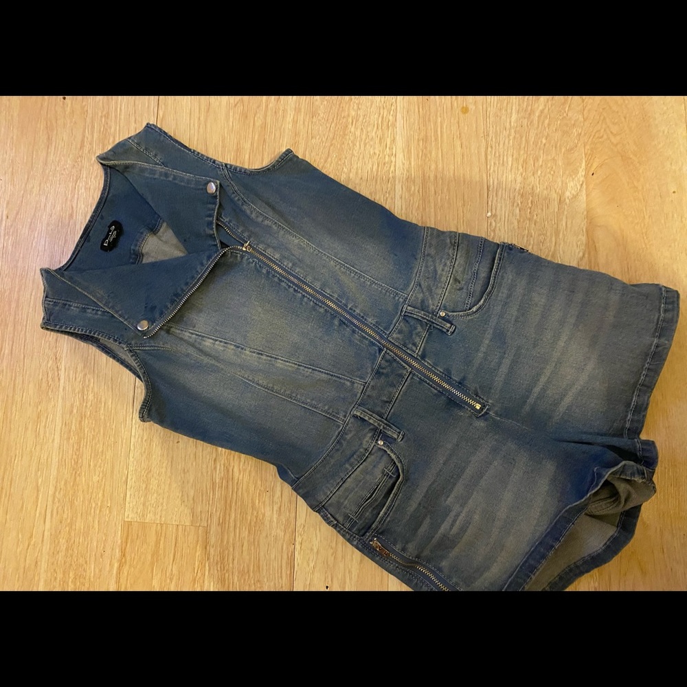 Bebe Moto Romper